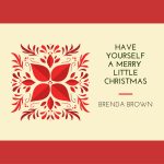 Brenda Brown Christmas Single Cover Have Yourself A Merry Little Christmas